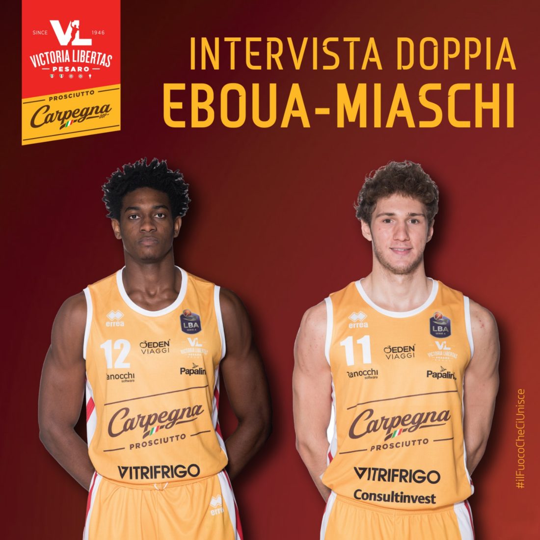 Intervista Doppia a Paul Eboua e Federico Miaschi – Victoria Libertas 