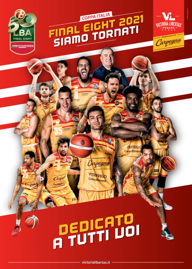 Poster Celebrativo Final Eight 2021